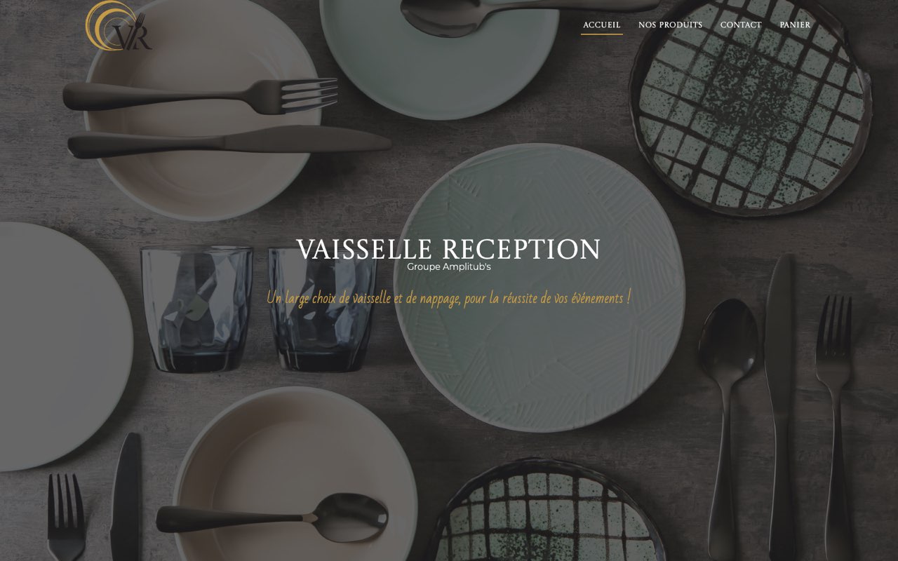Vaisselle Réception